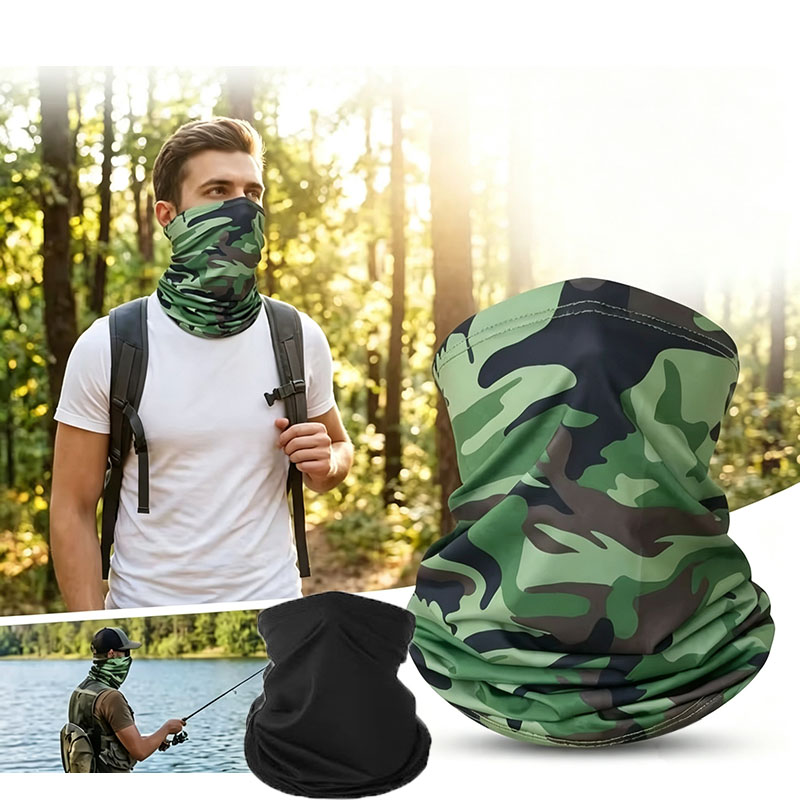 Neck Gaiter Face Cover - Summer Outdoor Ice Silk Magic Scarf