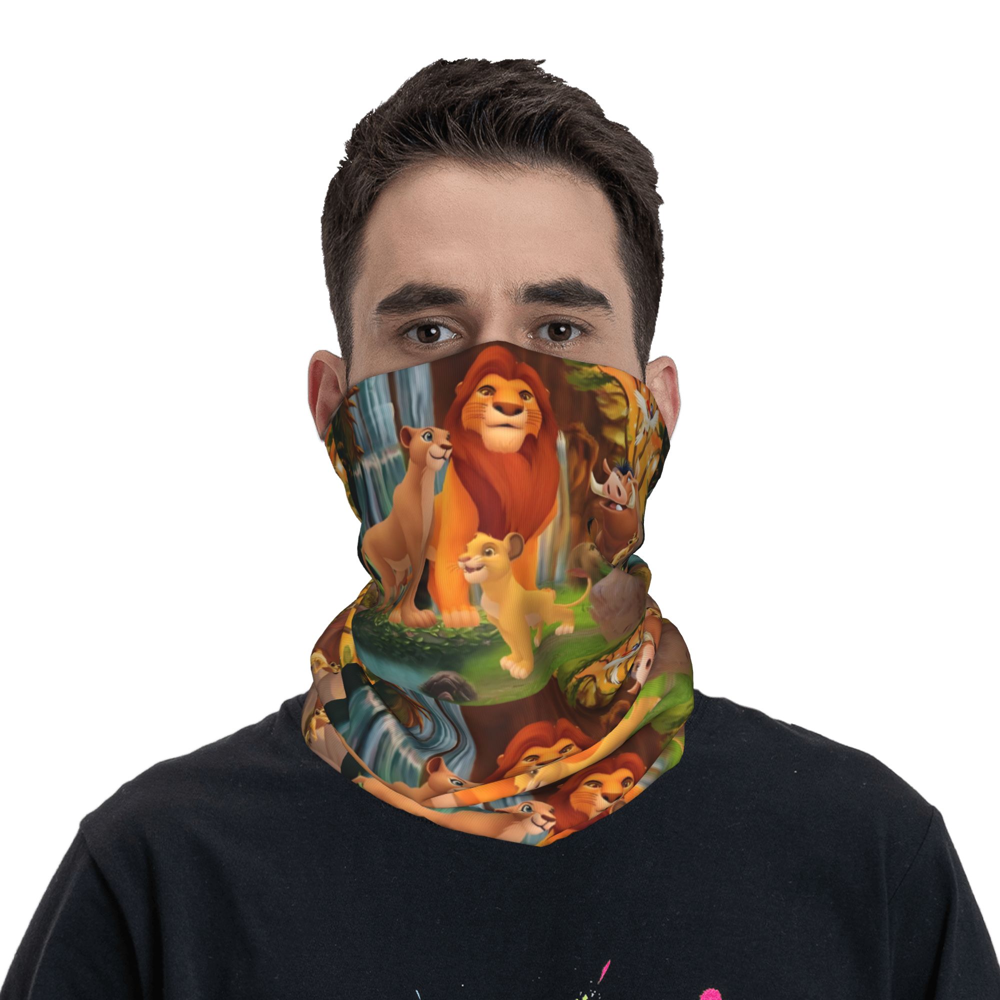 Custom The L-Lions K-Kings Ban - огляд і ціна Neck Gaiter Face Cover