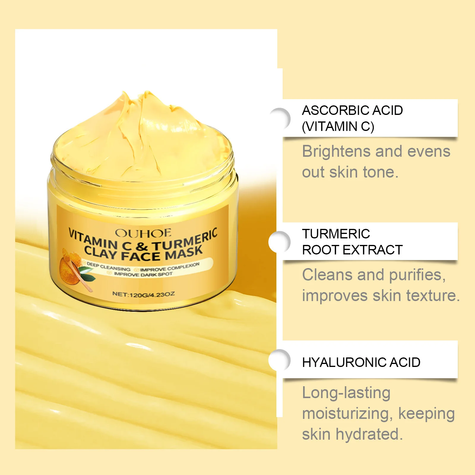 Vitamin C Turmeric Mud Mask Ex - огляд і ціна Dust Mask Construction
