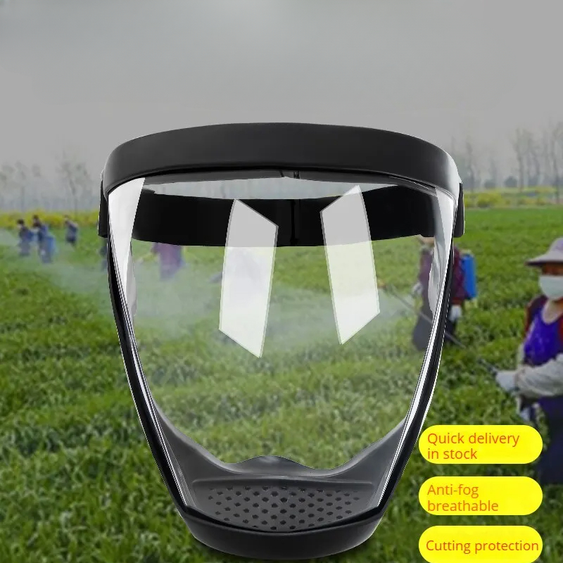 Transparent Full Faceshield Re - огляд і ціна Anti Pollution Mask