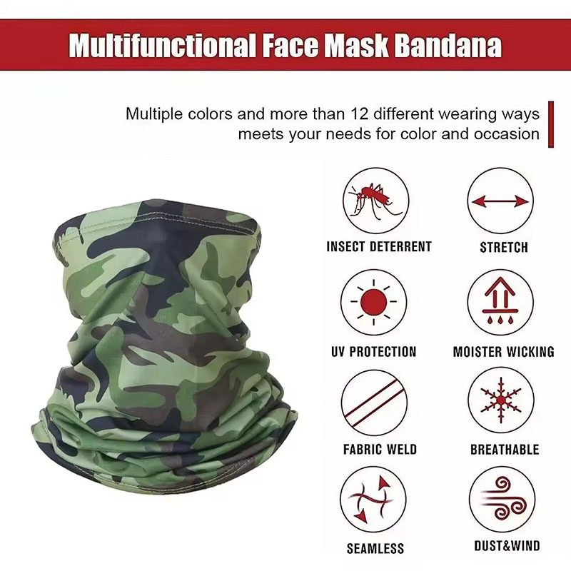 Summer Outdoor Ice Silk Magic  - огляд і ціна Neck Gaiter Face Cover
