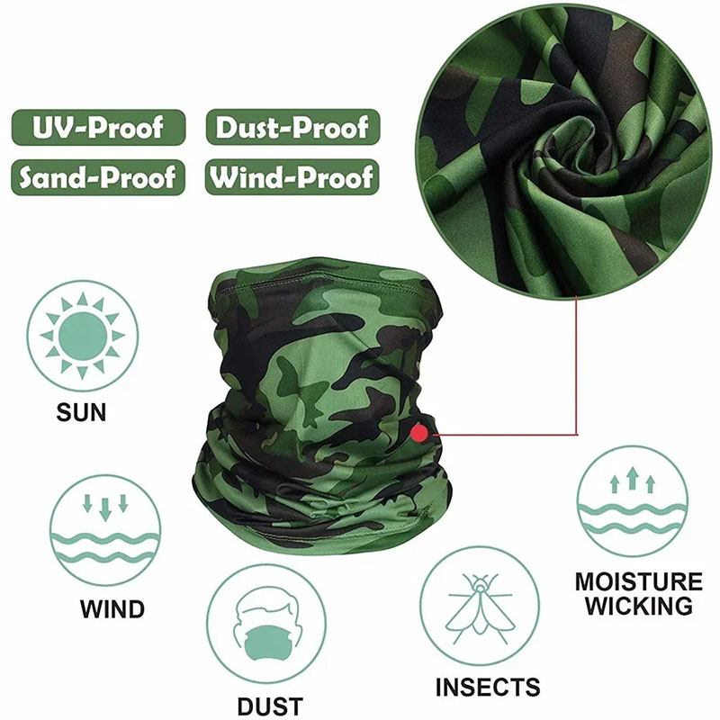 Summer Outdoor Ice Silk Magic  - огляд і ціна Neck Gaiter Face Cover