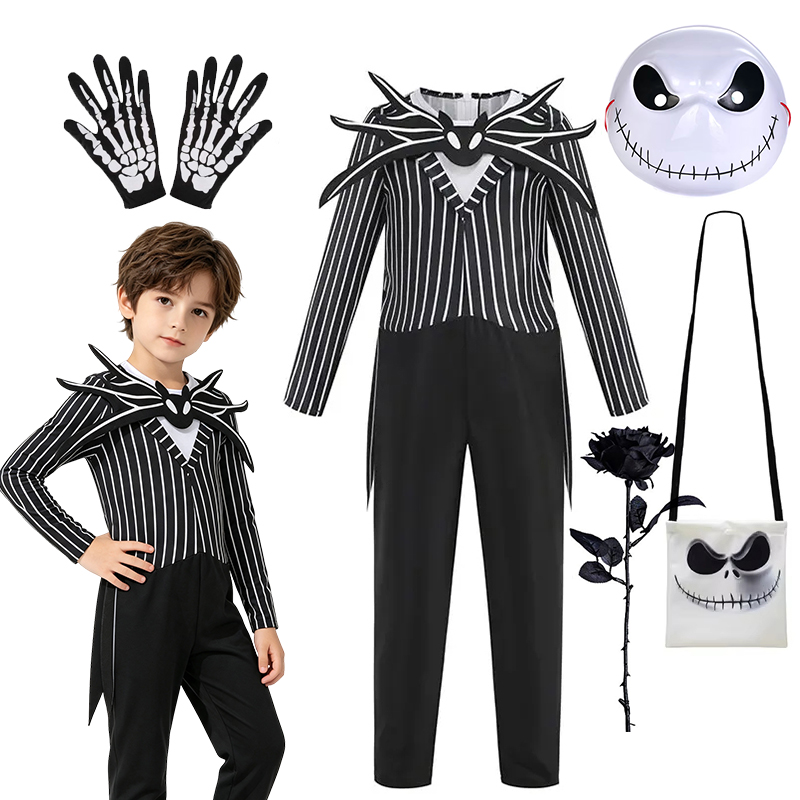 Halloween Boys Pumpkin King Sk - огляд і ціна Black Face Mask Pack