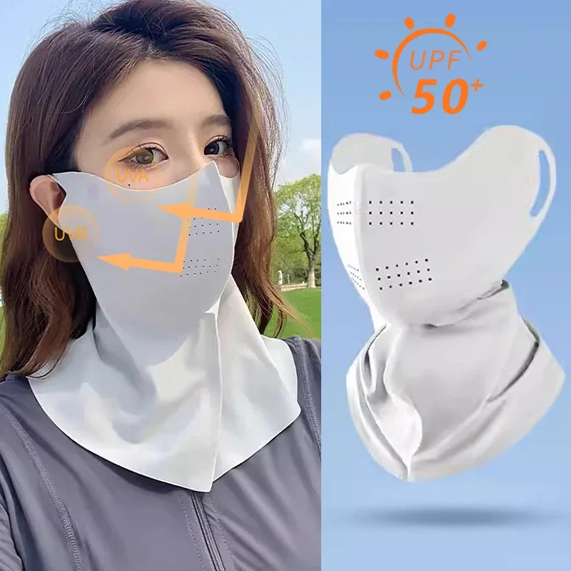 UV Protection Ice Silk Face Ma - огляд і ціна Sports Mask Breathable